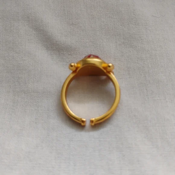 Julie Vos Bamboo Stone RingSize 7